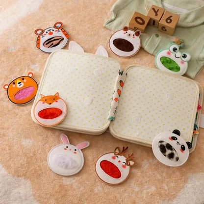 Montessori Quiet Book for Toddlers Soft Felt Busy Book | Sensory Learning Toy