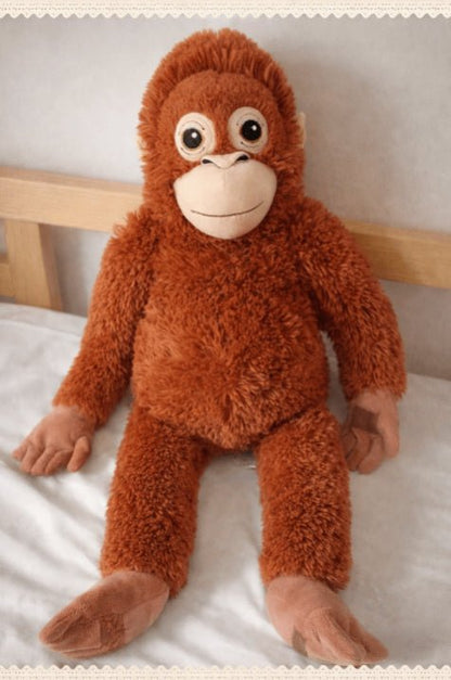 IKEA DJUNGELSK Cute Brown Orangutan - 26" - 104.028.41 | Punch's Best Friend - Kids Art Frames