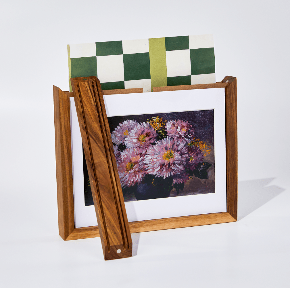 Kids Art Frame | Memory Box for 160+ Artworks | Solid Wood Display & Storage | Five Colors Available - Kids Art Frames