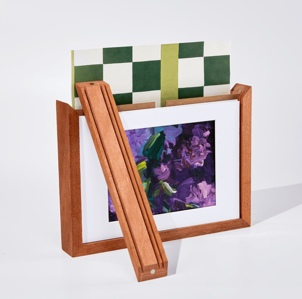 Kids Art Frame | Memory Box for 160+ Artworks | Solid Wood Display & Storage | Five Colors Available - Kids Art Frames