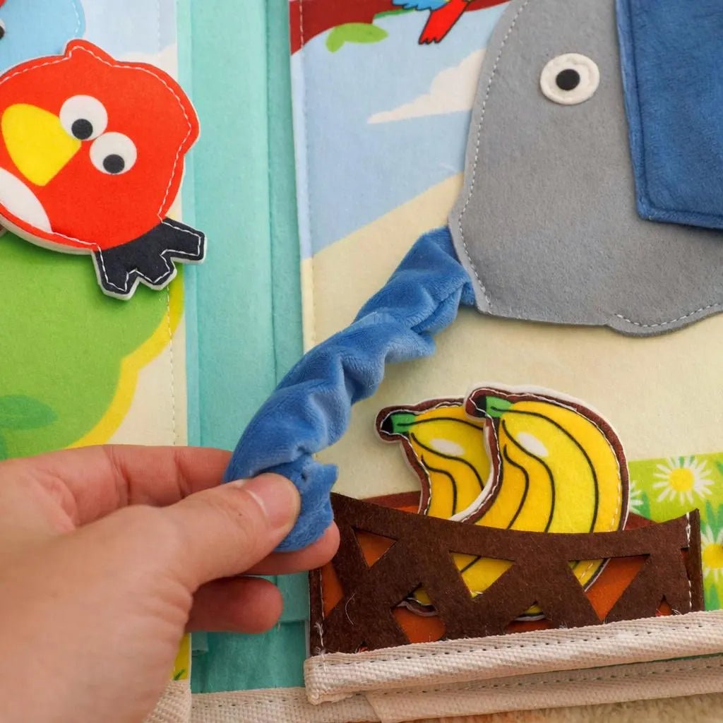 Montessori Sensory Activity Book for Toddlers - Kids Art Frames