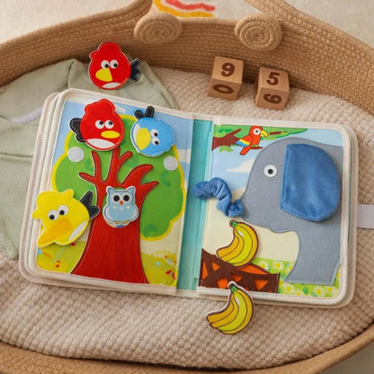 Montessori Sensory Activity Book for Toddlers - Kids Art Frames