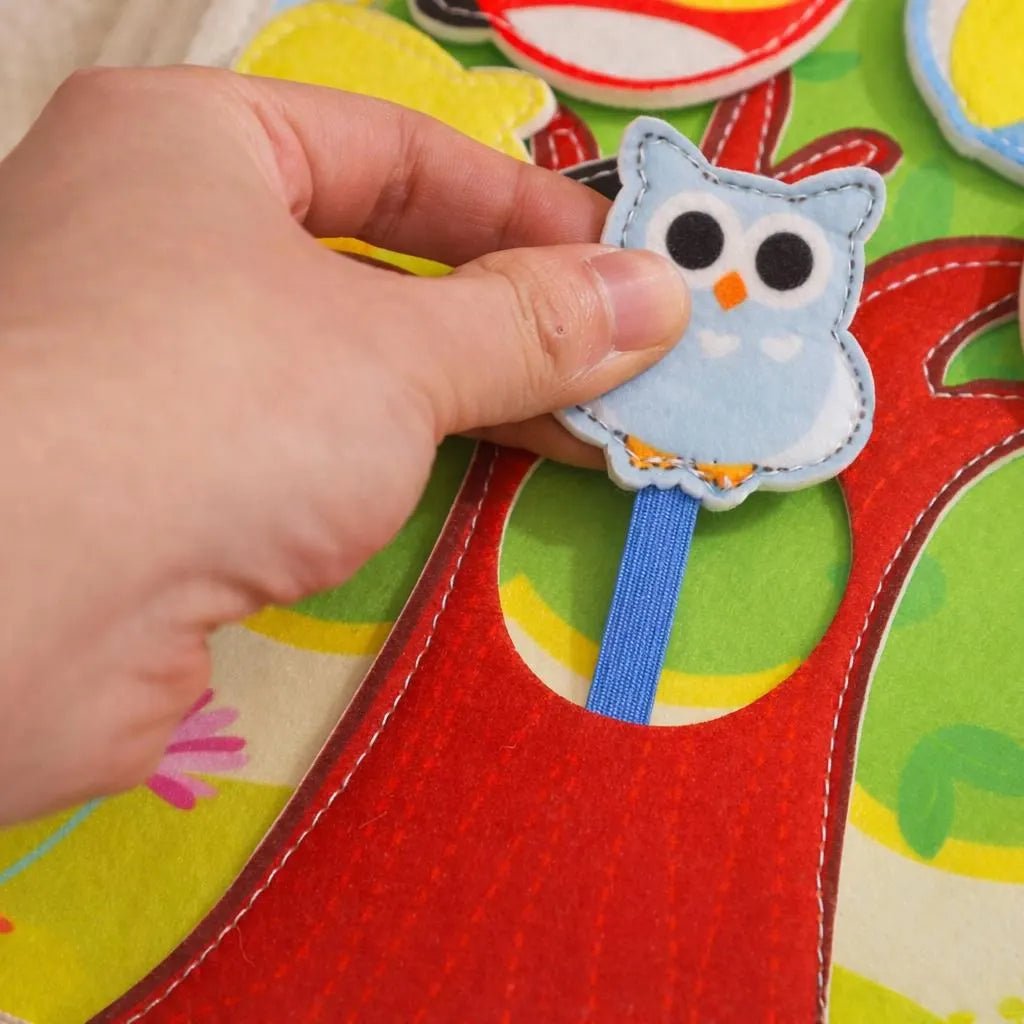 Montessori Sensory Activity Book for Toddlers - Kids Art Frames