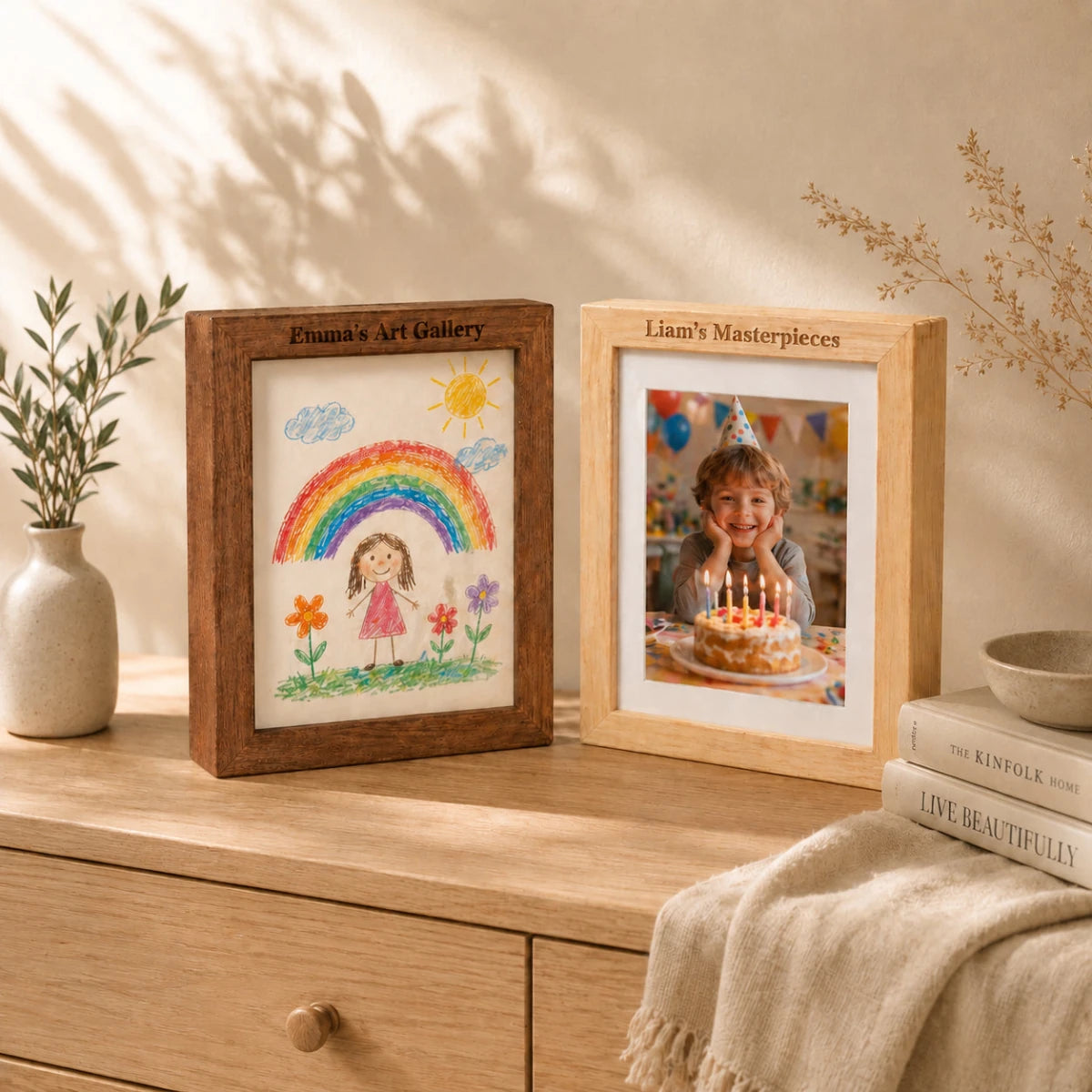 Personalized Kids Art Frame | For U.S. Market Only - Kids Art Frames