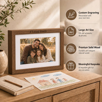Personalized Kids Art Frame | For U.S. Market Only - Kids Art Frames