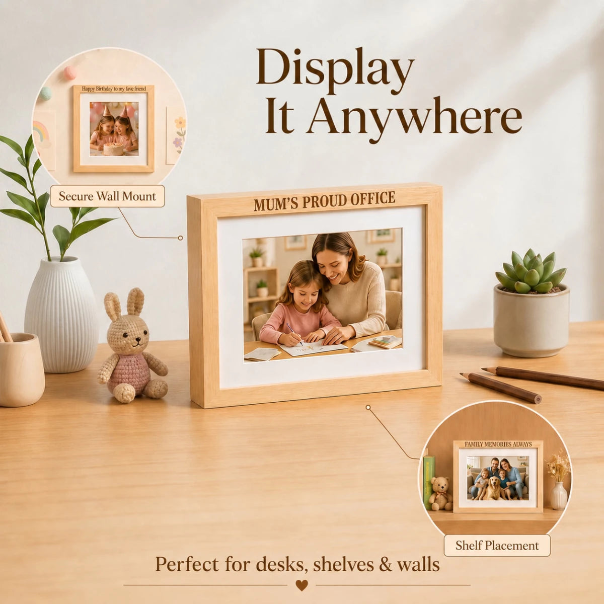 Personalized Kids Art Frame | For U.S. Market Only - Kids Art Frames