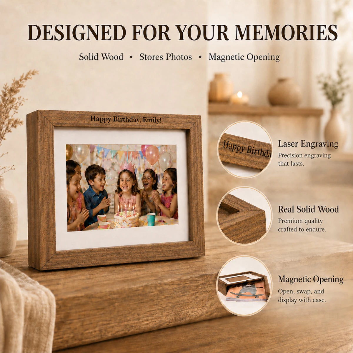 Personalized Kids Art Frame | For U.S. Market Only - Kids Art Frames